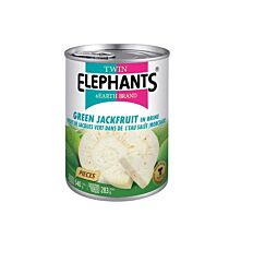 Twin Elephants Jackfruit Groen In Stukjes