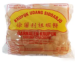 Finna Krupuk Udang Sidoarjo (Ongebakken) 6 X 4 Cm