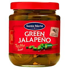 Santa Maria Santa Green Jalapenos Sliced 215G