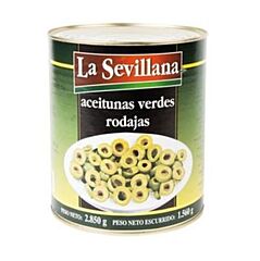 Sevillana Olijven Groen Schijf