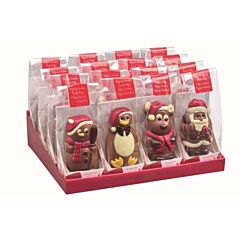 Hamlet Kerstfiguren Santa/Jules/Happy/Snowy