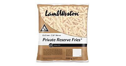 Lamb Weston Private Reserve Fries 11/11 Mm Met Schil