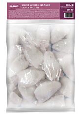 Nw Seacon India Squid  Whole Cleaned Iqf 20/40 80%