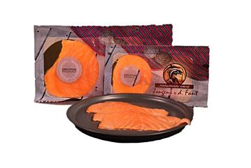 Zalm Noors Koud Gerookt Getrancheerd