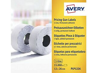 Avery Avery Etiket 1 Regel 26 X 12 Mm Wit