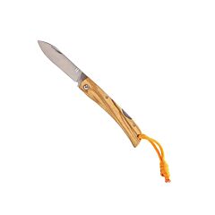 Homey's Zakmes Edc Olly Rvs/Olijfhout