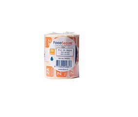 Depa Fs Etiket Za Weg Op 19X19mm Oranje Wash Off