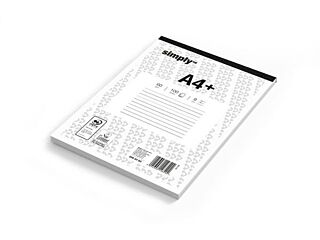 Simply Schrijfblok A4+ Lijn 100Vel
