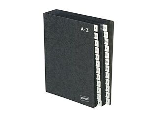 Staples Sorteermap A4, A-Z, 3 Kijkgaten  Zwart