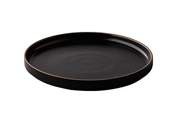 Q Authentic Bord Japan Zwart 20 Cm