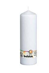 Bolsius Stompkaars Wit 250/80