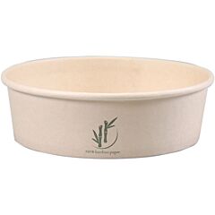 Depa Salade/Snackbak Bamboe  Papier 500Ml