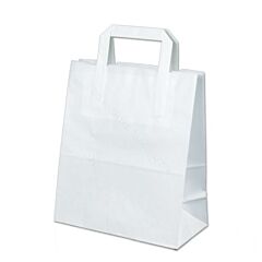 Depa Draagtas Papier Wit 32X17x27cm