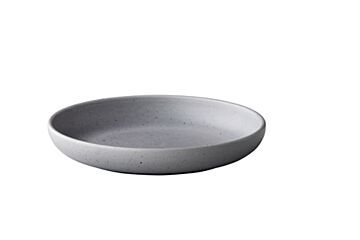 Q Authentic Tinto Diep Bord Mat Grijs 23.5 Cm