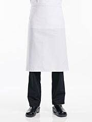 Chaud Devant Bib Apron White W100 X L70