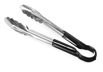 Hendi Serveertang, Zwart, (L)250Mm Stainless Steel