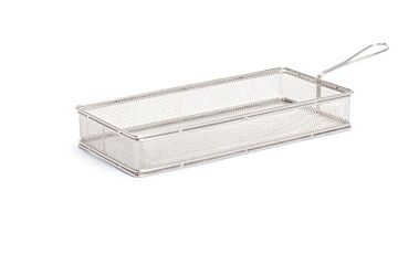 Hendi Frituurmandjes Mini Zilver 255X135x(H)45Mm
