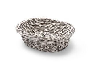 Hendi Broodmand Ovaal, Lichtgrijs, 250X190x(H)65Mm