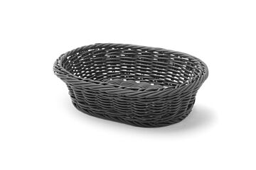 Hendi Broodmand Ovaal, Zwart, 250X190x(H)65Mm