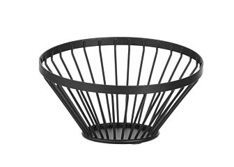 Hendi Fruitkorf Schuin Zwart, Ø¸150X(H)80Mm