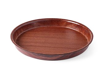 Hendi Dienblad Woodform, Mahonie, Ø¸420X(H)30Mm
