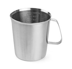 Hendi Maatbeker Roestvast Staal, 1L, Ø¸120X(H)130Mm
