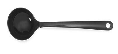 Hendi Sauslepel, 0,07L, Zwart, 235X75mm