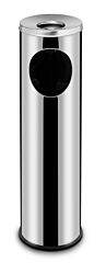Hendi Afvalbak Met Asbak, 15L, Ø¸200X(H)700Mm
