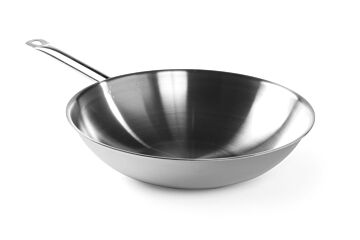 Hendi Wok 3-Ply - Zonder Deksel, Ø¸360X(H)90Mm