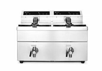 Hendi Inductie Friteuseaftapk 2X8l 580X485x(H)406Mm