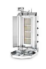 Hendi Kebabgrill Gas 12Kw 470X550x(H)1150Mm