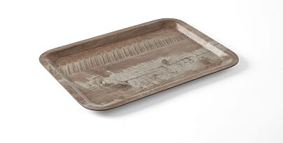 Hendi Dienblad Van Melamine Hout Donker 240X340mm