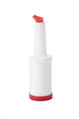 Hendi Bar Opslagfles Rood 08L Rood Ø90x(H)300Mm