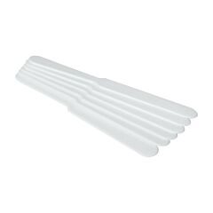 Hendi Bierafstrijker - 6 St. Wit 6 St. 235X26mm