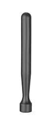 Hendi Cocktail Muddler Gladde Kop Zwart Ø34x207mm