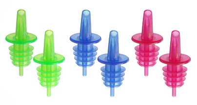 Hendi Doorschenkers 2 Blauw 2 Rood 2 Groen 6 St