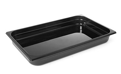 Hendi Container Zwart 1/1 9L Zwart 530X325x(H)65Mm