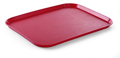 Hendi Dienbladen Large Rood 350X450x(H)20Mm