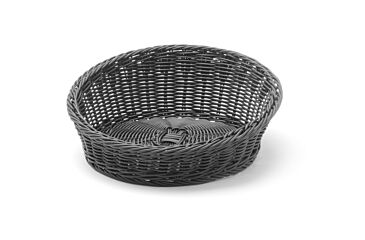 Hendi Broodmand Rond  Zwart Ø310x(H)120Mm