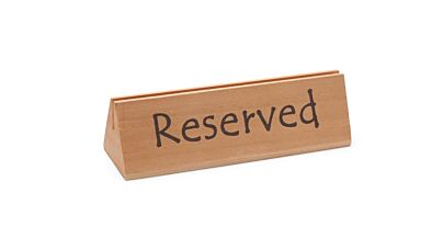 Hendi Tafelstandaard Reserved 152X44x(H)44Mm