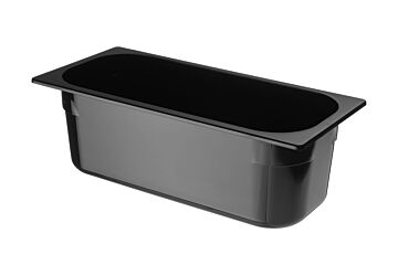 Hendi IJscontainer Polyc 5L Zwart 360X165x(H)120Mm