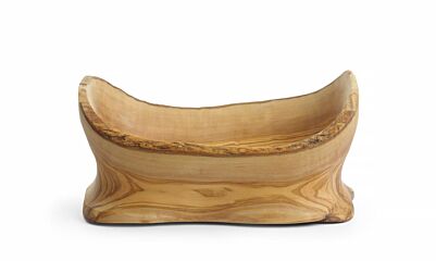Hendi Decoratieve Kom Olijfhout 365X200x(H)290Mm
