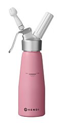 Hendi Slagroomapparaat 0,5L Pastelroze 80X(H)260Mm