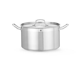 Hendi Kookpan Middel - Deksel 15L Ø320x(H)190Mm Pl
