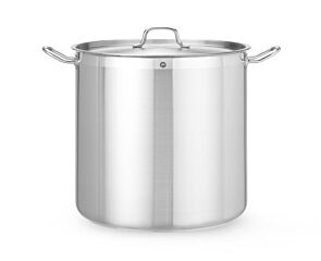 Hendi Kookpan Hoog - Deksel 50L Ø400x(H)400Mm