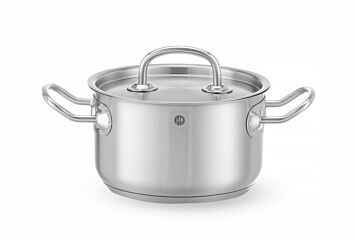 Hendi Kookpan Middel - Deksel 35L Ø200x(H)115Mm