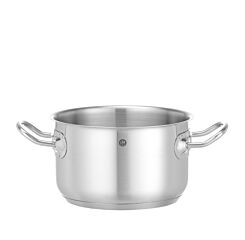Hendi Kookpan Middel Zonder Deksel 19L Ø160x(H)95Mm