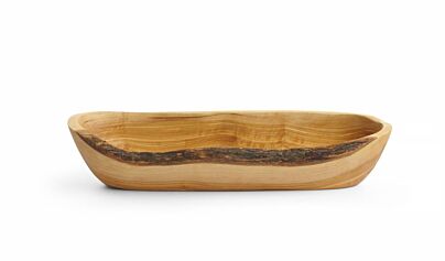Hendi Kom Olijfhout Langwerpig 300X95x(H)60Mm