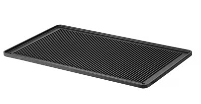 Hendi Grillplaat Geribbeld 530X325x(H)15Mm