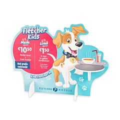 Fletcher Kids Menudisplay Met Logo
